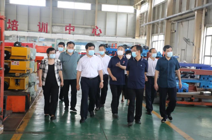市委常委、縣委書記王俊紅到河北新大地調(diào)研 