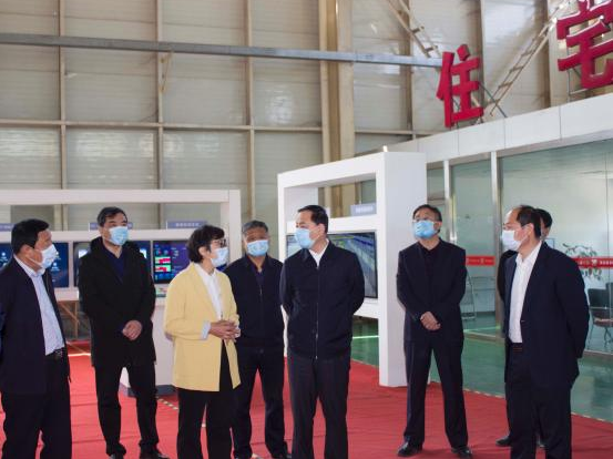 市委常委、縣委書記張業(yè)蒞臨河北新大地 助力企業(yè)快速發(fā)展 